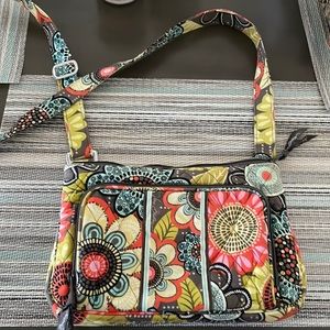 Vera Bradley crossbody bag w/ built in wallet
